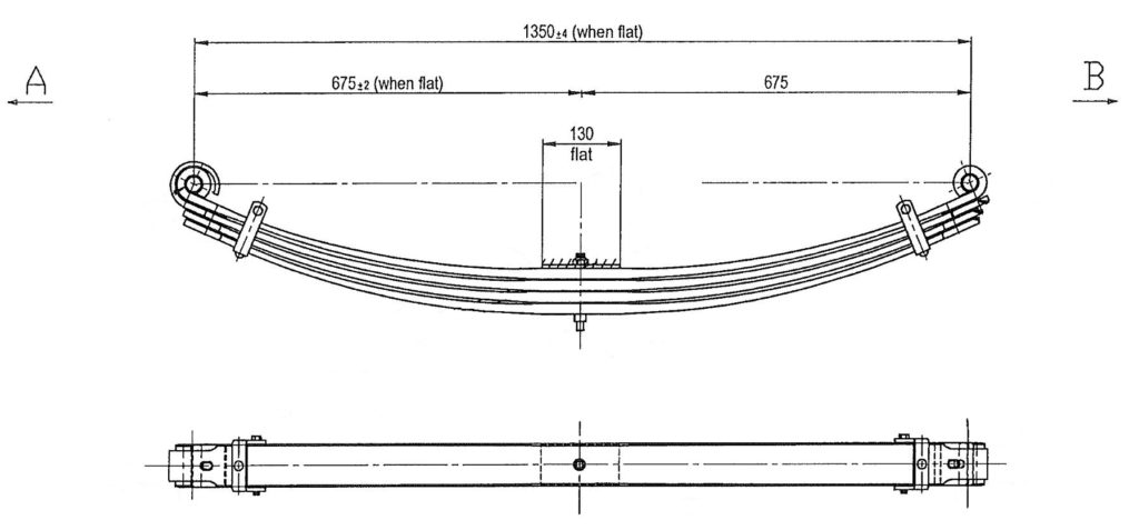 Isu P Parabolic Leaf Spring West Coast Suspensions