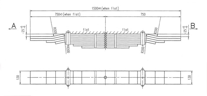 KW-1111 - Multileaf Leaf Spring